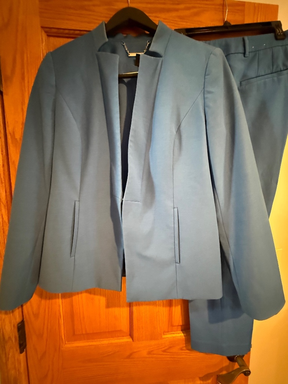 White House Black Market - royal blue pantsuit